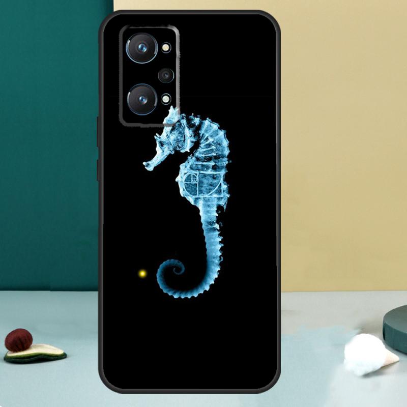 Starfish Seahorse Pattern For Realme GT 7 Pro GT 5 6 6T C67 C61 C55 C53 C51 C21Y C25S C75 10 11 12 13 14 Pro Plus Case