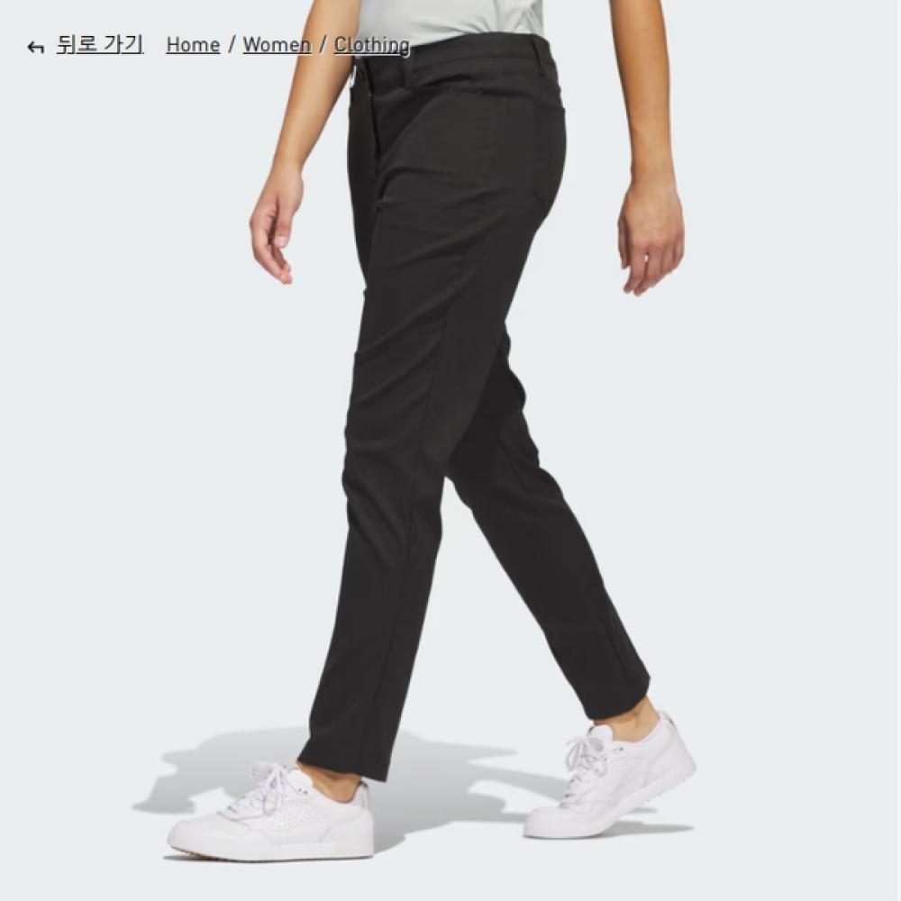 

AdidaS Golf Women S Ultimate 5 Pocket pantS Black Je7396 0