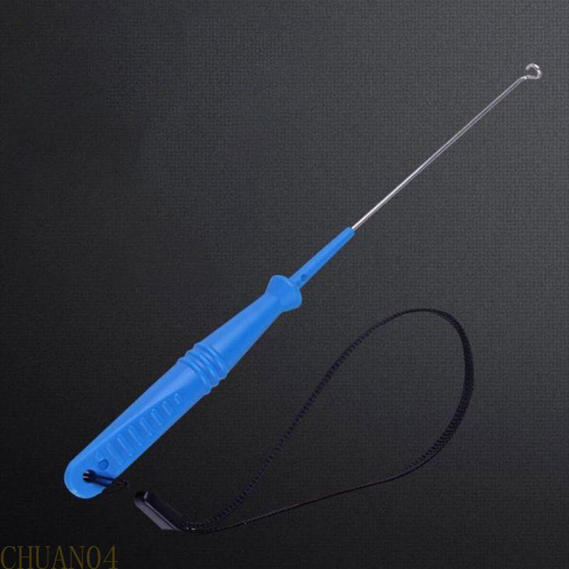 A1A2 Fishing Hook Remover Stainless Steel With Anti Lost Ring Extractor Anti Slip Han