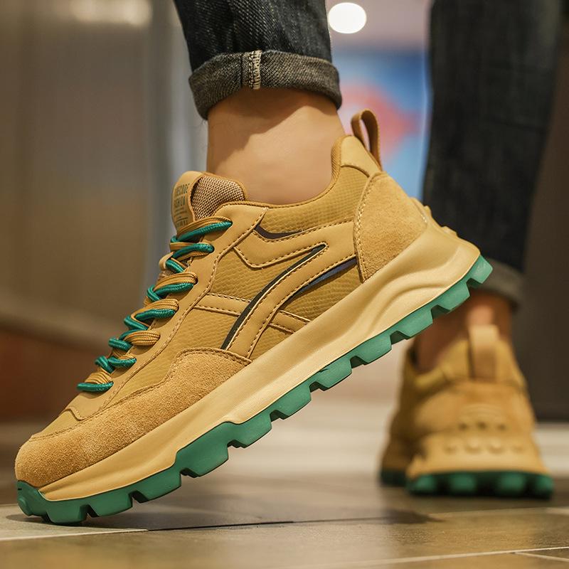 Extra large size Forrest Gump shoes men's spring and autumn 2025 new ins trend thick-soled soft-soled breathable versatile casual sports shoes