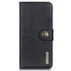 KHAZNEH For OnePlus 12 5G Case Cowhide Texture Stand Wallet Anti-drop Phone Cover