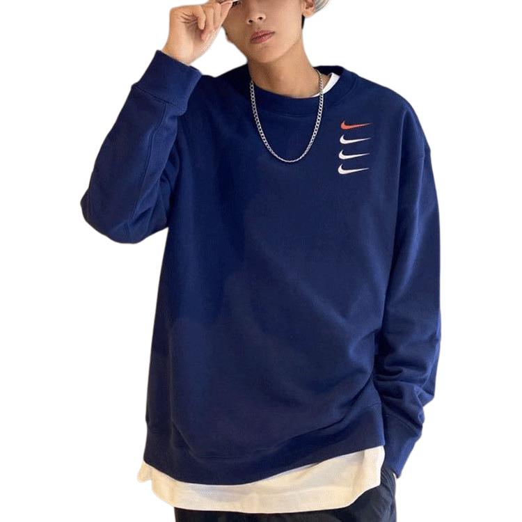 Nike Sweatshirt Spring Men's Dark Blue DB9408-451
