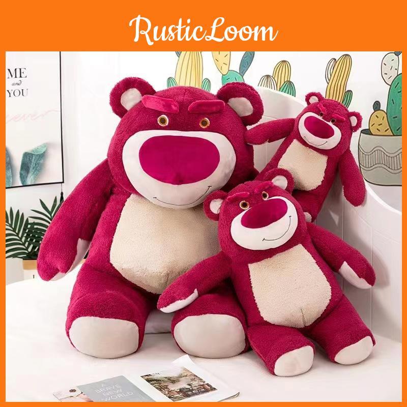 Cartoon Lotso Huggin Bear Plush Doll Childrens Birthday Gift Decoration Room