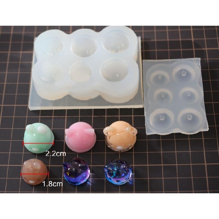 Crystal Epoxy Resin Mold Earrings Pendants Casting Silicone Mould DIY Crafts
