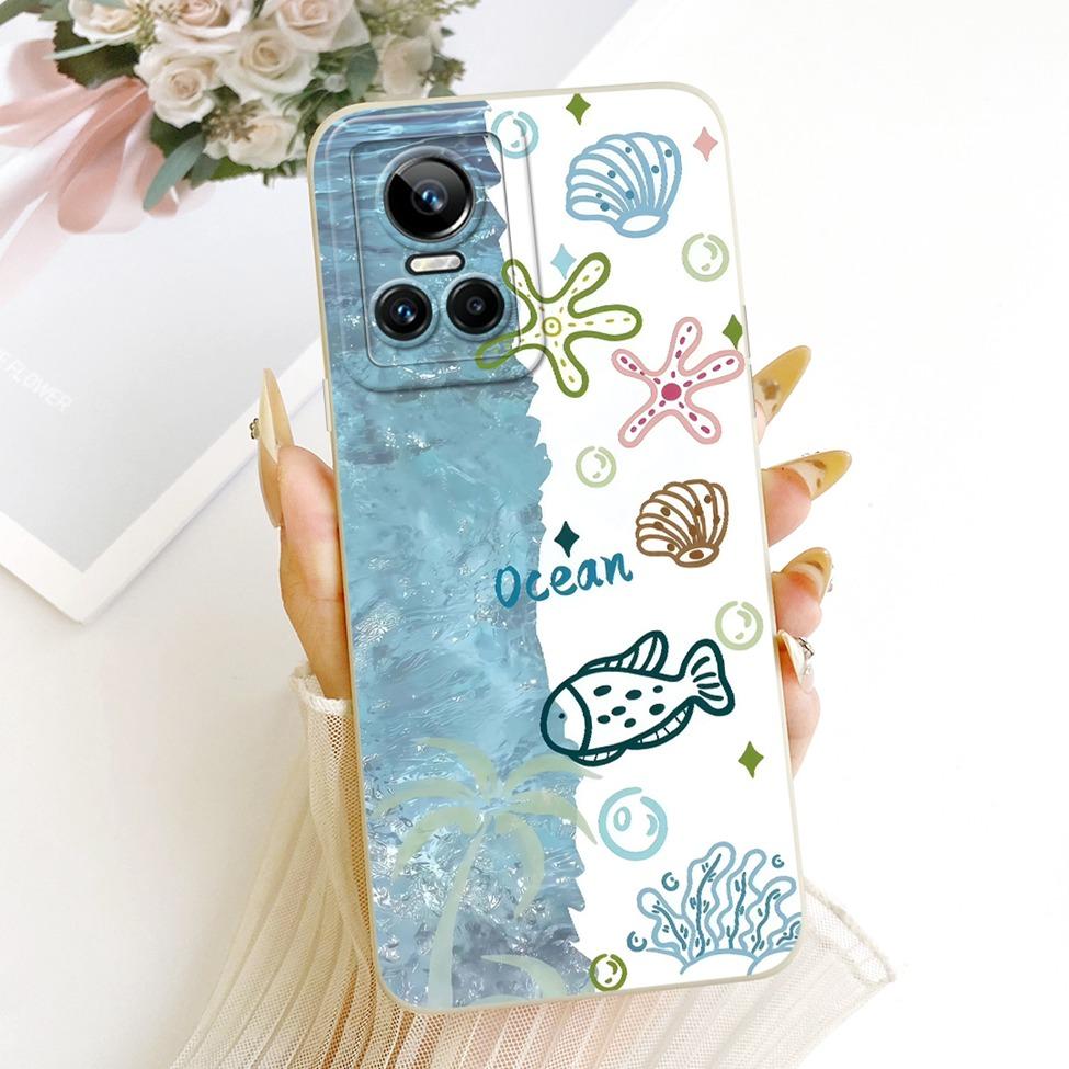 Phone Case For Realme GT Neo3 RMX3561 RMX3560 Casing For Realme GT Neo 3 Cover Fashion Cartoon Cute Funny Painted Silicone Funda