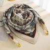 Women's Magnetic Buckle Cotton Scarf - Stylish, Lightweight, Comfortable Neck Protection