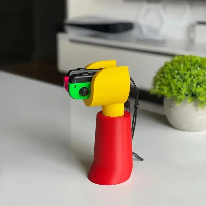 Kreative 3D-gedruckte Gamecontroller-Kunststoffhalterung Desktop-Heimdekoration Gamepad-Halter Displayständer für PS4 PS5 XBOX LEGO