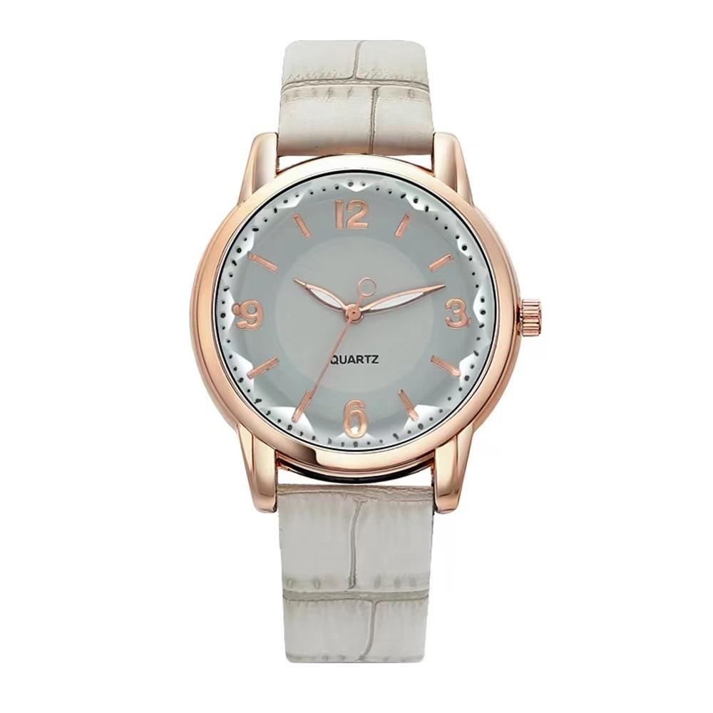 Womens Quartz Versatile Wristwatch Jewelry Gifts Elegant Ladies Watch Casual