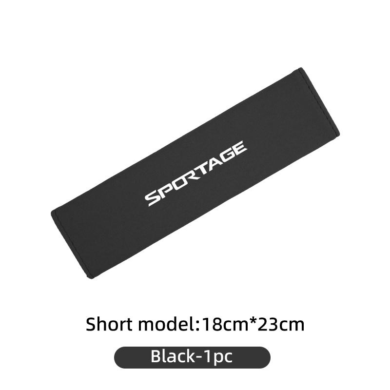 ACZ2 For KIA Suede Car Seat Safety Belt Shoulder Covers Belt Protective Pad Accessories Sportage 2016 2017 2018 Sephia Stonic Carens
