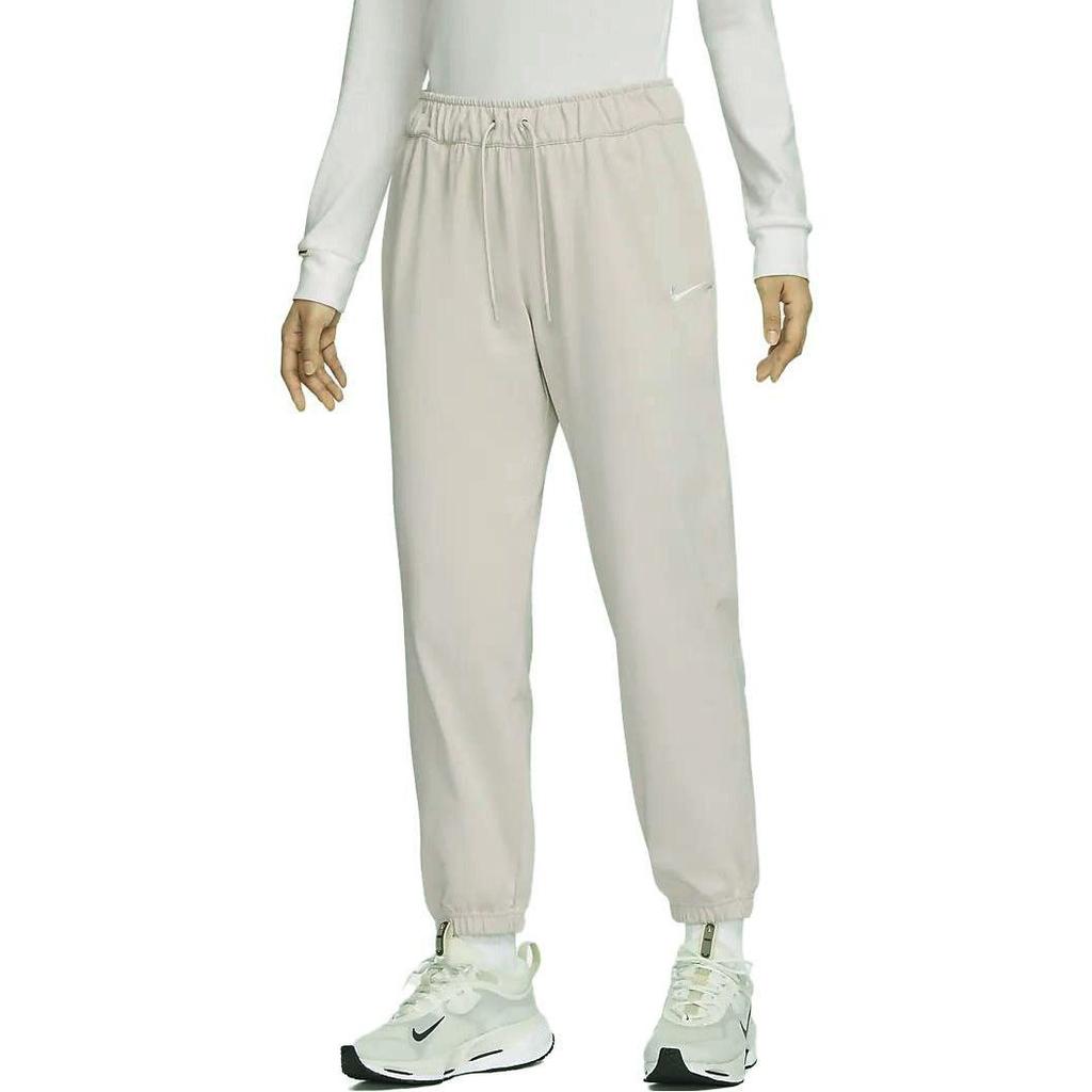 Nike Knitted Sweatpants Women's Light Rosewood Umber Moderate Cuffed Pants DM6420-104