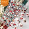 Cyansea Influencer Graffiti Cartoon Christmas Snowflake Nail Art Stickers