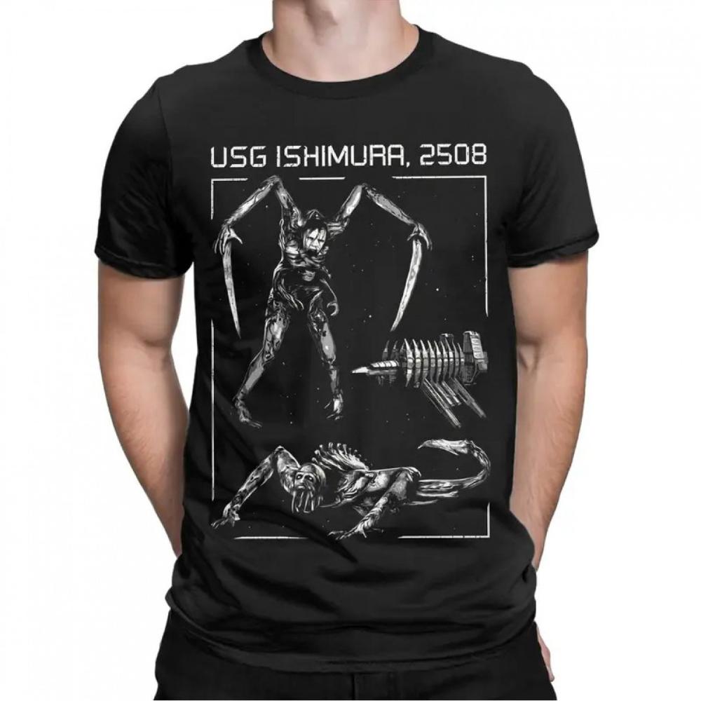 Dead Space Horror Game Ishimura T Shirt Beach Trending T Shirts Men'S O Neck Oversized Top Tees