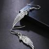 Woman Earrings Wing Ear Hooks Pendant Earrings Fashion Ear Jewelry Alloy Texture Perfect for Matching Fashion Outfits