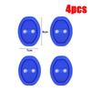 Universal Car Door Mute Shock Absorbing Pad Silicone Doors Lock Buckle Bumper Cars Locks Protective Accessories Automotive Parts