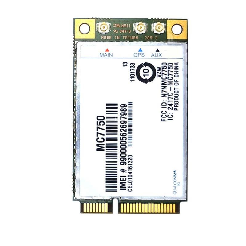 PCIe Laptop Adapter 3G 4G-Modul MC7750 CDMA Trådløst Wifi-kort Understøtter Modem - 3G-CDMA, 3G-HSPA, 4G-LTE