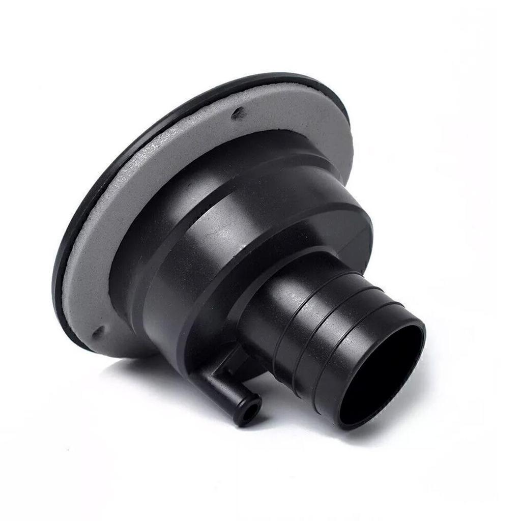 Port de remplissage d'eau par gravité noir pour camping-car remorque avec serrure