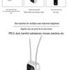 Portable Neck-Hanging Negative Ion Air Purifier Mini 