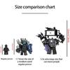 Nouvelles Figurines d'Action Multi-Articulées Skibidi Toileted TVman Blocs de Construction Modèle TVman Speakerman Cameraman Jouets pour Cadeau d'Enfant