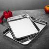 304 Stainless Steel Rectangular Deep Serving Tray