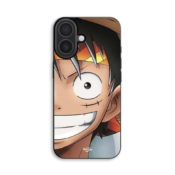 Hülle Für iPhone 18 Monkey D.Luffy One piece Manga anime Maniacase schwarz