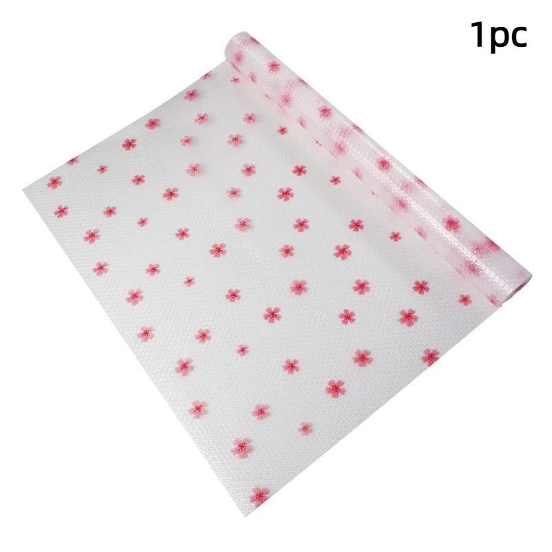 Non Adhesive Waterproof Drawer Liner With Cute Lemon Print Cuttable For Cabinets Wardrobes Shoe Racks Shelves