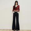 Winter 2025 American Retro High Waist Wide-Leg Women's Jeans