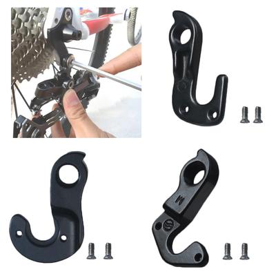 Bicycles Derailleur Hanger Replacement Road Bike Tail Hook With Screw Aluminum Alloy Rear Derailleur Hanger Bike Parts