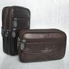 Wear-resistant Purse Phone Bag Cow Leather Men Waist Pack Belt Bags Coin Waist Bag Wear Belt Pocket