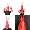 Dragon Lobster Head Mask Creative Latex Gloves For Stage Performance Festive Cosplay Accessories