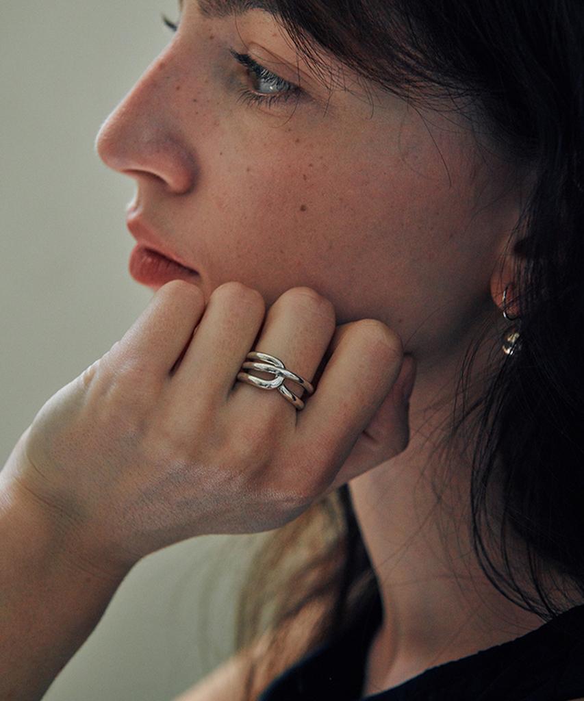 Verte [925 Silver] Cinq.Silver.224 / Reeve Ring