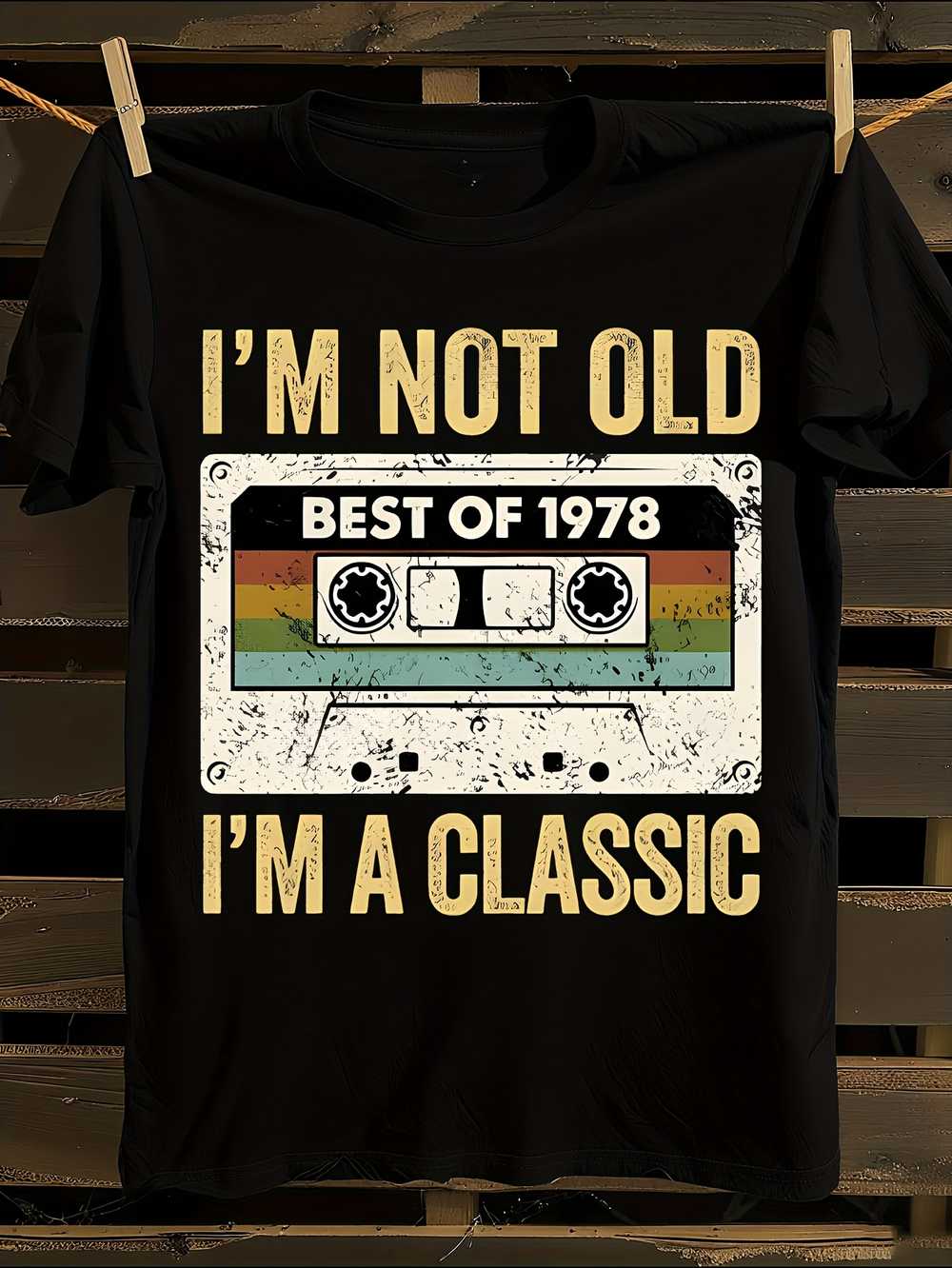 Винтажная ретро-футболка 1975 года L