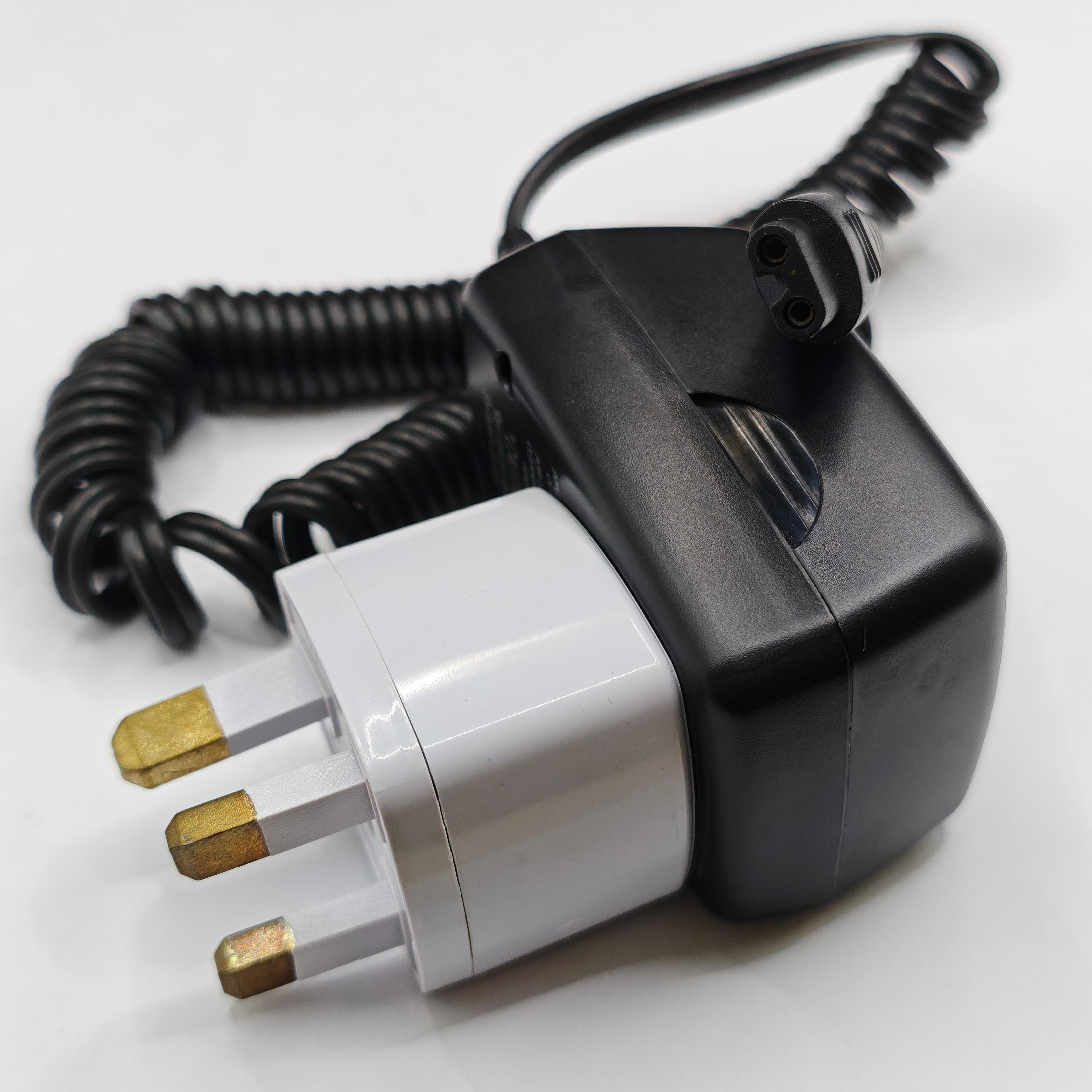 Razor Charger Power Adapter Prewave Replacement For Remington MB4850 HC5880 HC9700 MS3-2000 MS3-2700 MS3-3000 MS3-3500 MS3-3700 MS3-4000 чёрный