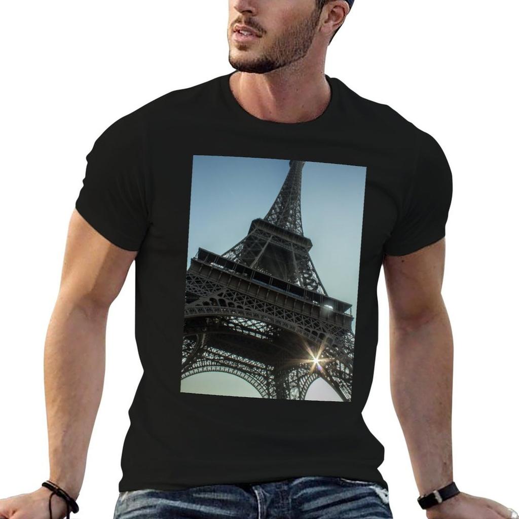 Eiffel Ray Of Sunshine Tshirt Holiday Lightweight Tshirt