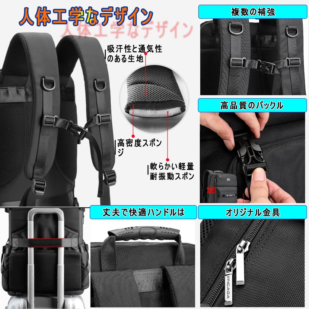 Climbing Backpack 75L Large Capacity Rucksack Backpack Lightweight Waterproof Hiking Camping Outdoor Bag Disaster Prevention Travel [shrradoo] (Nylon