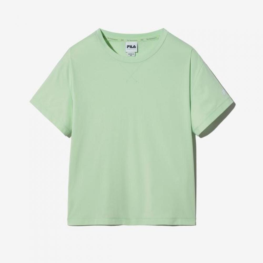 Fila Cooling Pcm Print Crop Tee PLE/W95