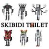Moc Skibidi Toilet Vs. Speaker Tv Building Blocks Plastic Diy Toy Set Pieces)