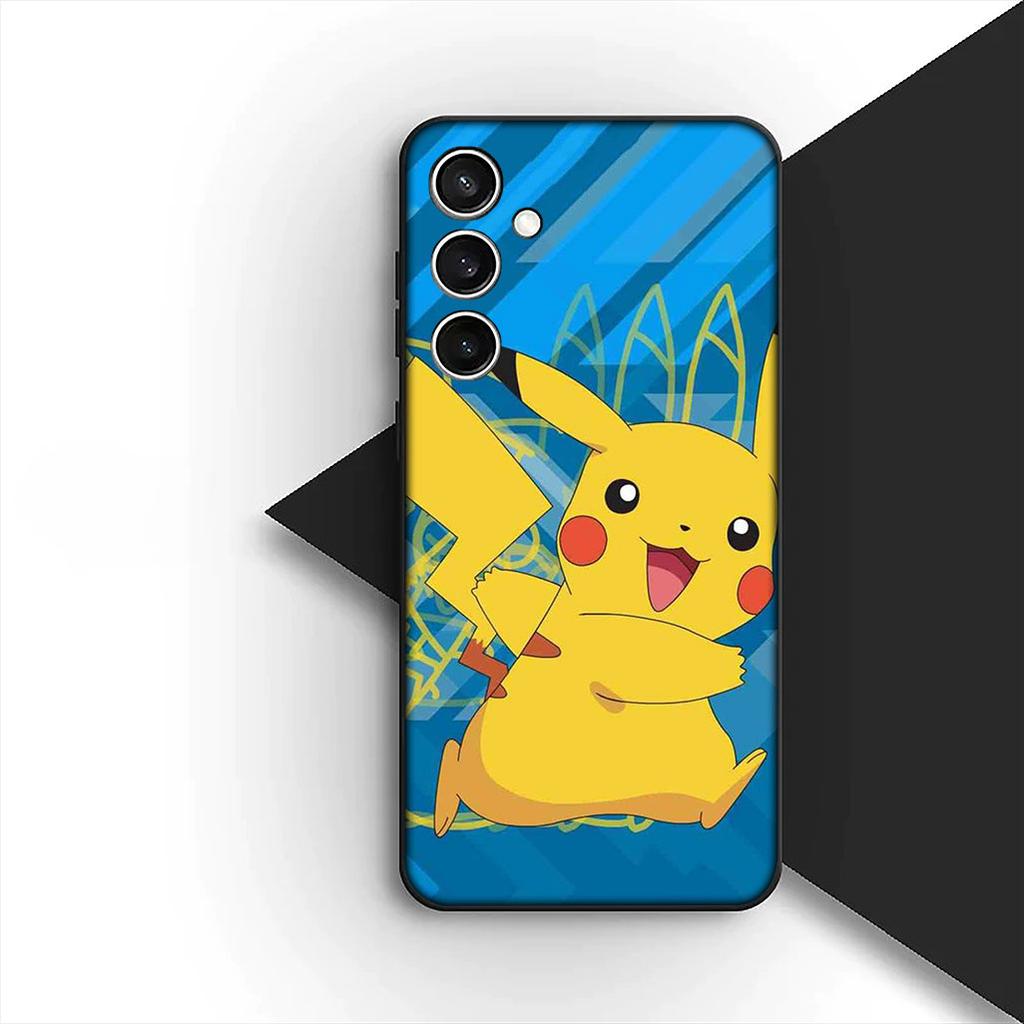 Casing for Apple iPhone 17 Pro XS Max Air 6 7 8 Plus 5 + SE 2022 SE2 16E Phone Cover Soft Case Cartoon P-Pokemons GO P-Pikachus