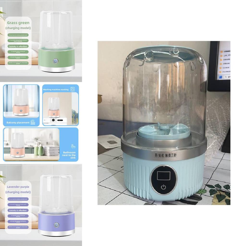 Mini Portable Washing Machine With Uv Sterilization For Baby Clothes And Underwear
