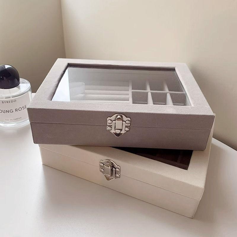 Luxury Portable Jewelry Organizer for Earrings, Rings, Watches, and Bracelets