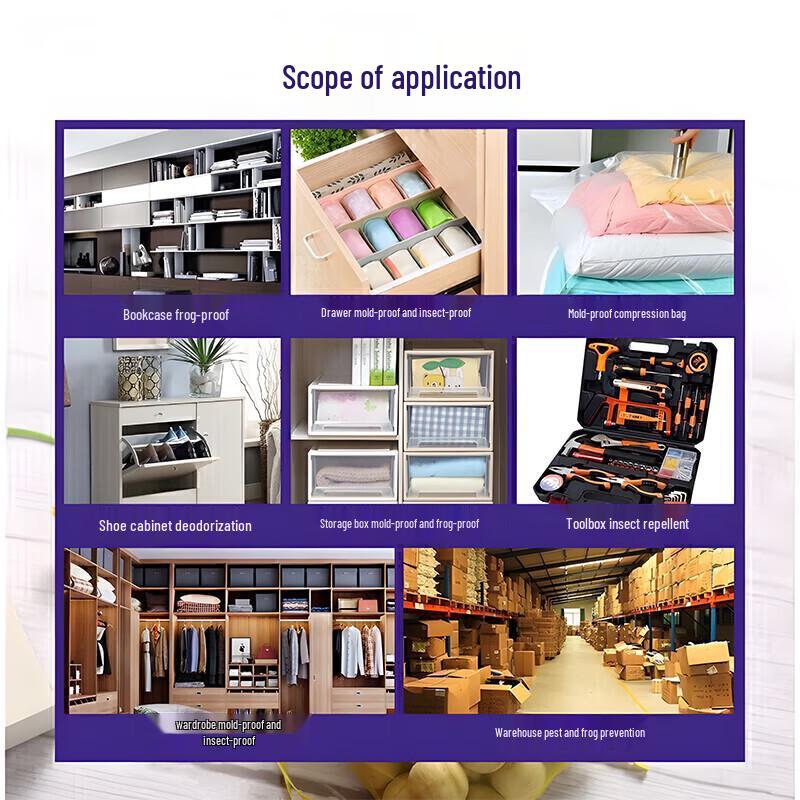 Miaoxin Si Floral Wardrobe Camphor Mothballs