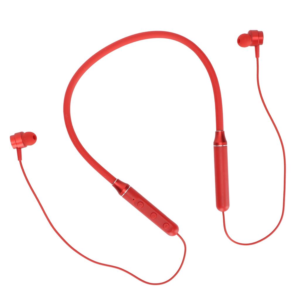 WSYD600 Bluetooth Neckband Headphones Wireless Stereo Headset for Sports Running Walking(Red )