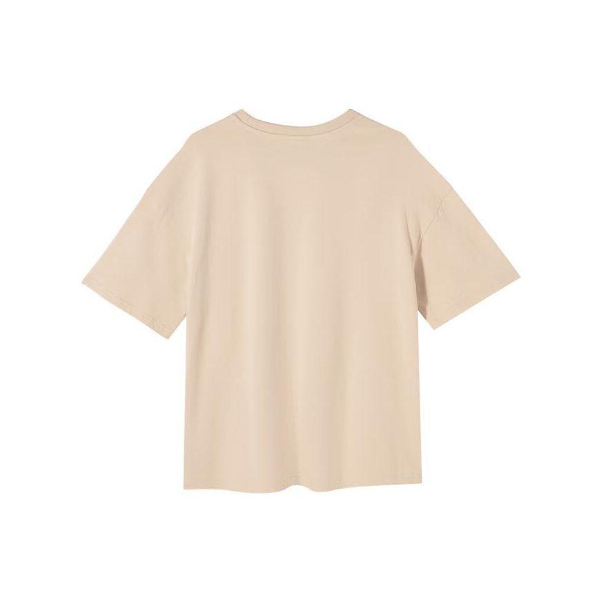 Puma Loose Fit Breathable Crew Neck T-Shirt Men Tops Oatmeal 621981-88