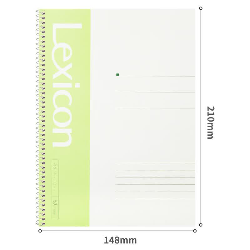 Deli 7682 A5 Spiral Notebook