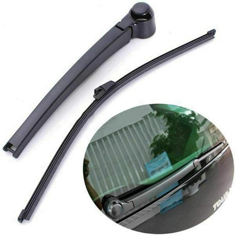 Car Rear Windshield Windscreen Wiper Arm Blade Set Kit for Fabia Zombie 2007-2014 VI Variant 2007-2013 1K9955707A, 6Q6955435D