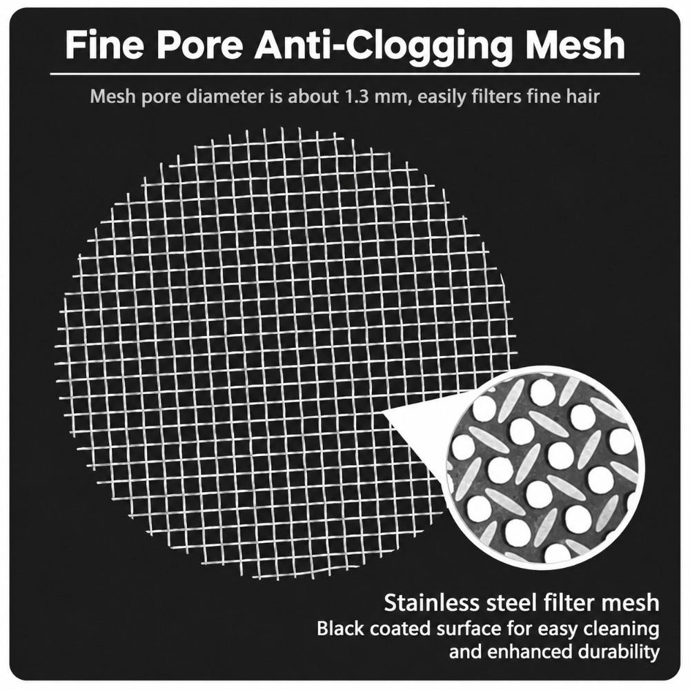 With Mesh Floor Drain Lid Stainless Steel Drain Filter Sewer Cover  Floor Drain Replacement