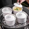 Ceramic Egg Steaming & Stewing Bowl