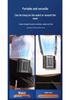 2025 Portable Waist-Hanging USB Fan for Outdoor Use - Large Airflow, Ideal for Construction Sites