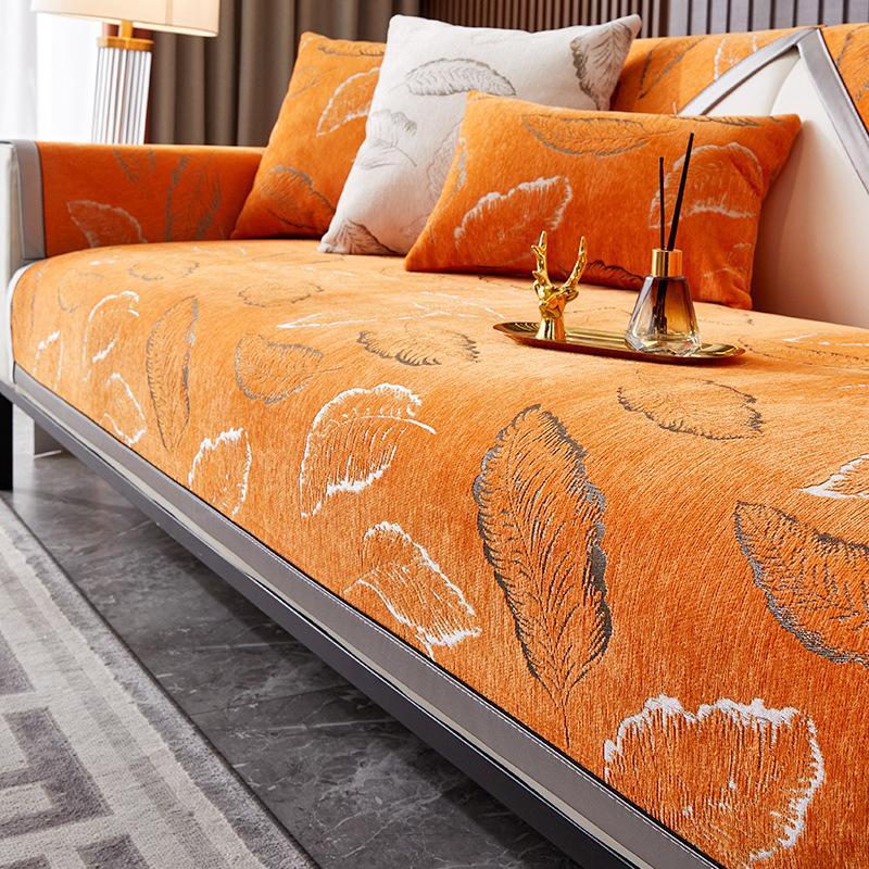 Chenier Sofa Cushion Universal In All Seasons  New European Light Luxury High-End Sofa Cover Backrest Cover