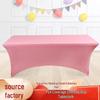 Elastic Rectangle Table Cover for Outdoor Events & Weddings