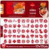2025 Year of the Snake Spring Festival DIY Paper-Cutting Patterns for Kids: New Year Window Decoration for Elementary Students